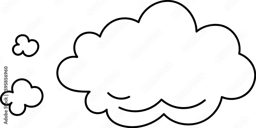 Fototapeta premium Sky Cloud Lined