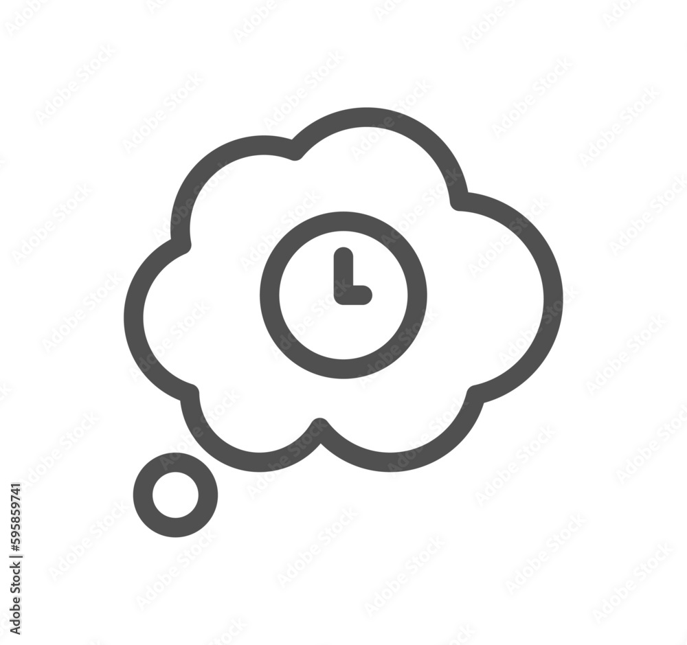 Time related icon outline and linear vector. Time related icon outline and linear vector.