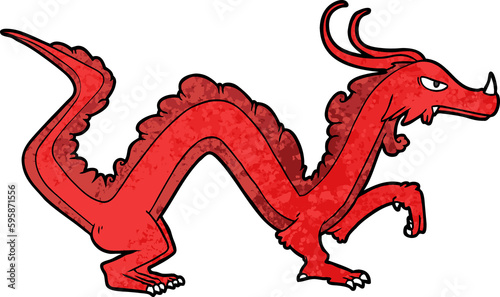 cartoon dragon