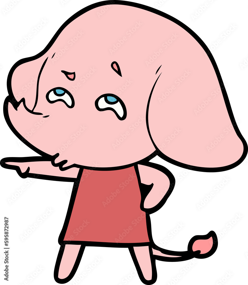 cartoon elephant remembering cartoon elephant remembering