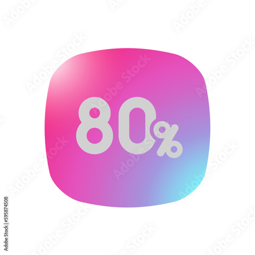 80% - Pictogram (icon) 