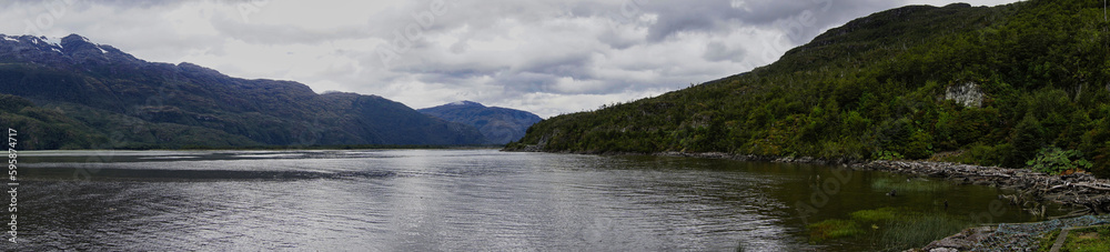 Rio Bravo Caleta Yungay Carretera austral chile