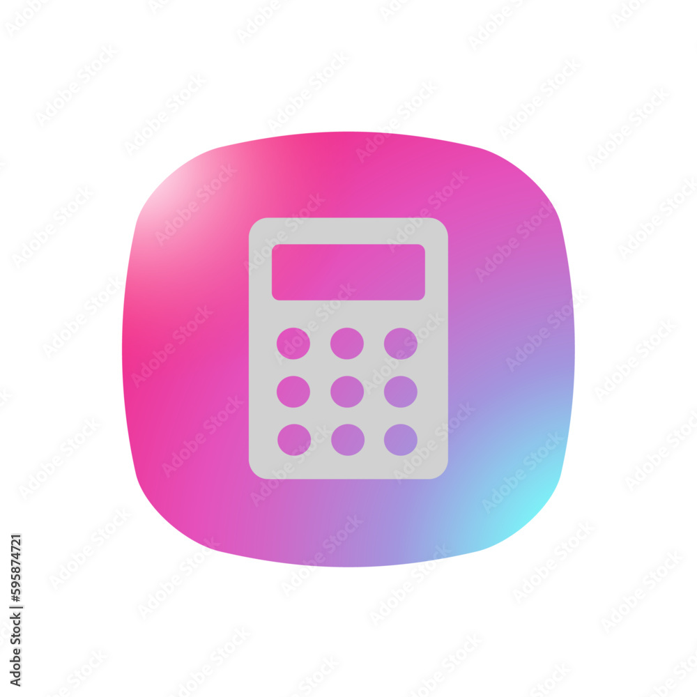 Calculator - Pictogram (icon) Calculator - Pictogram (icon)