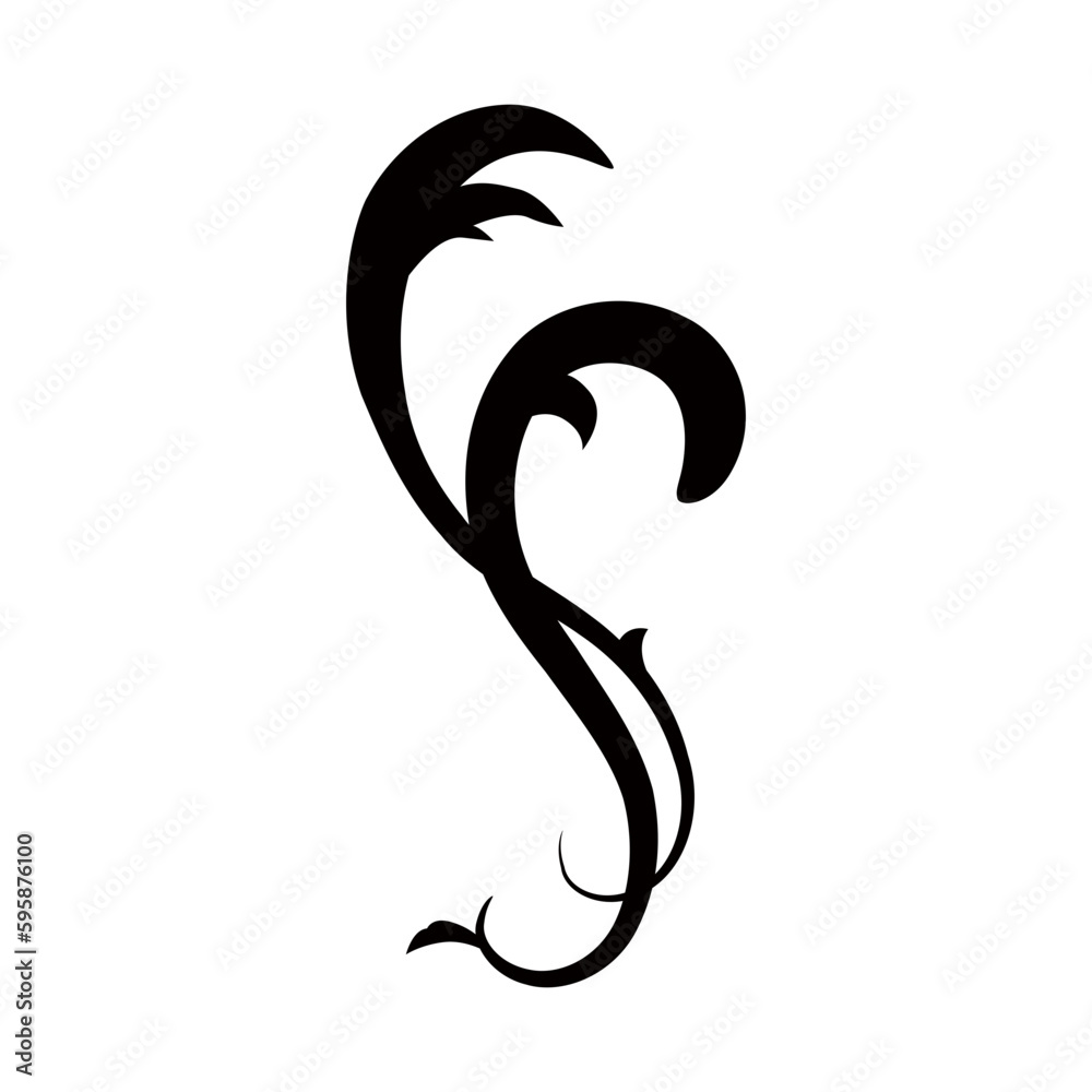flower or tree silhouette icon. flower or tree silhouette icon.