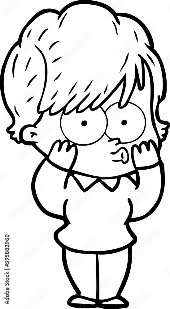 cartoon woman cartoon woman