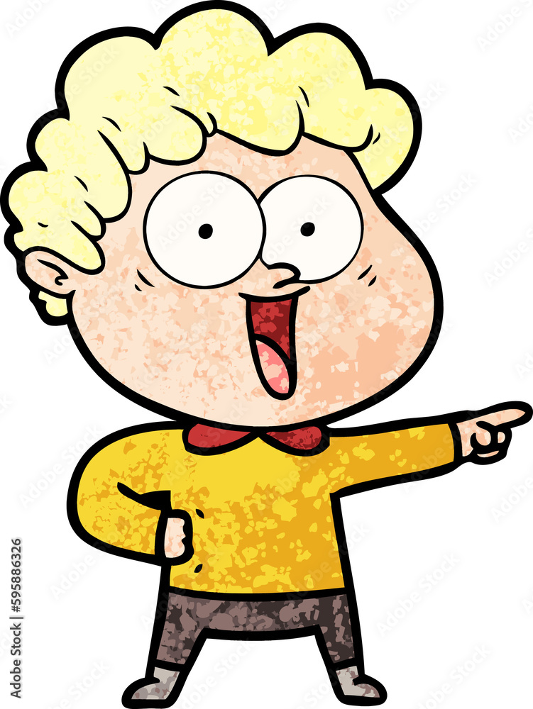 cartoon happy man cartoon happy man