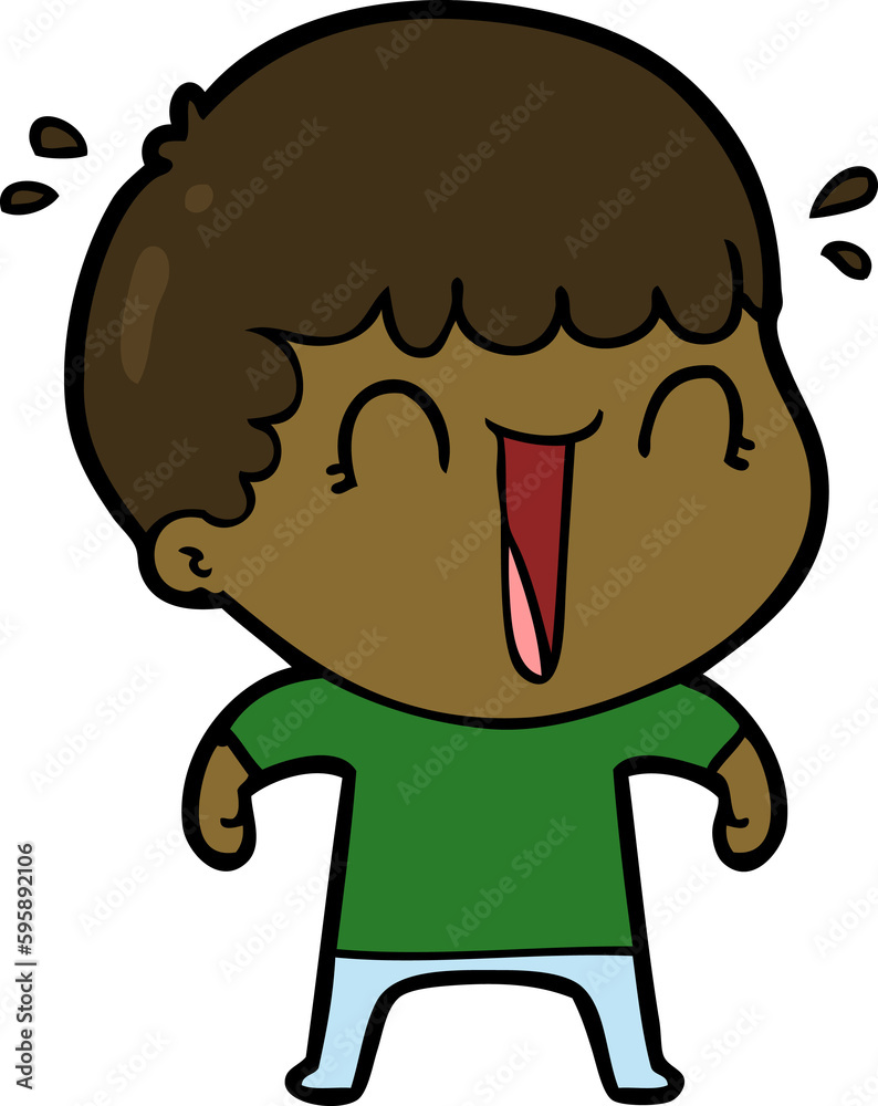 laughing cartoon man laughing cartoon man