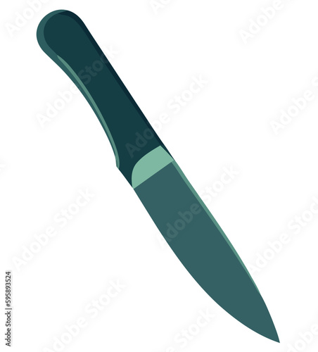 Sharp steel blade handle dangerous weapon