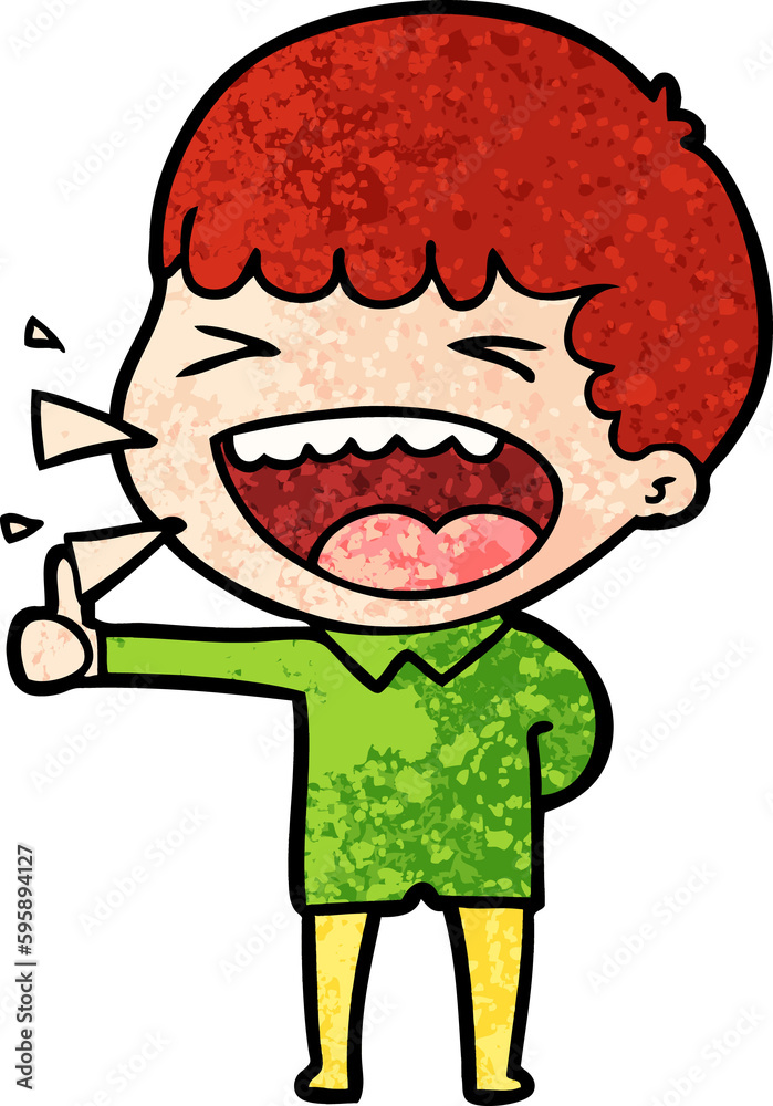 cartoon laughing man cartoon laughing man