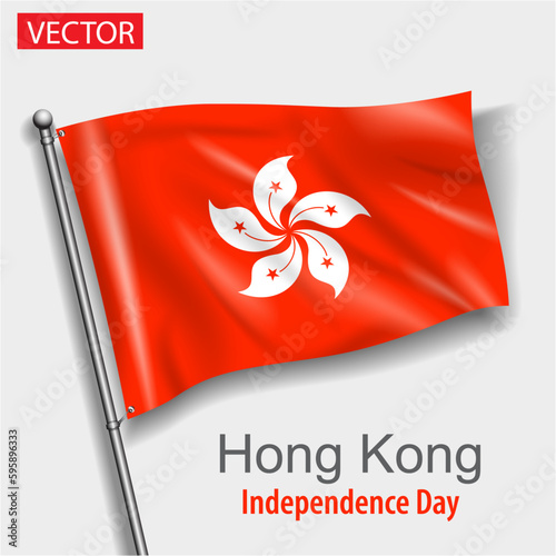 Hong Kong country flag independence day