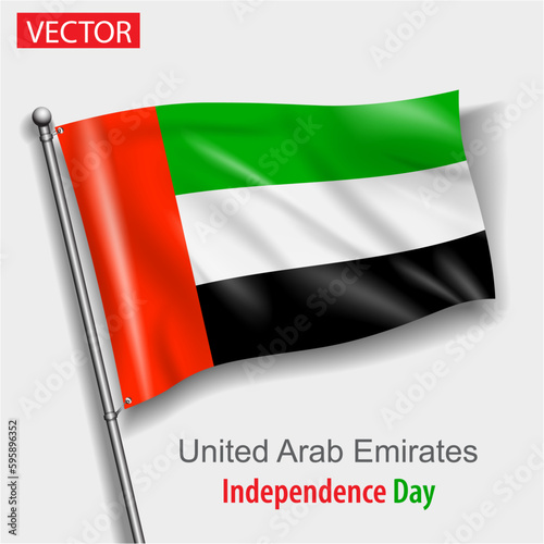United Arab Emirates country flag independence day
