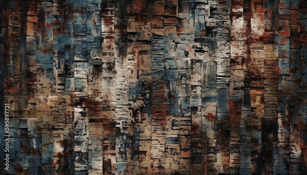 Obraz premium abstract multicolored background paint impressionism