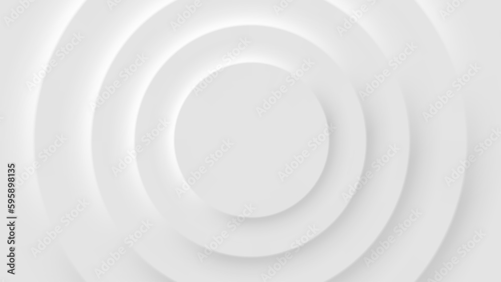 Background with white and gray color circles, layout vector design for presentation, flyer, poster, banner. Geometric illustration in force neomorphism. Background with white and gray color circles, layout vector design for presentation, flyer, poster, banner. Geometric illustration in force neomorphism.