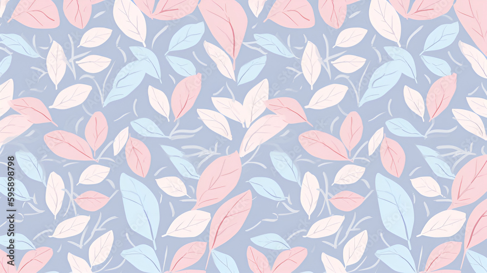 Leaves Wallpaper Background | Generative AI Leaves Wallpaper Background | Generative AI