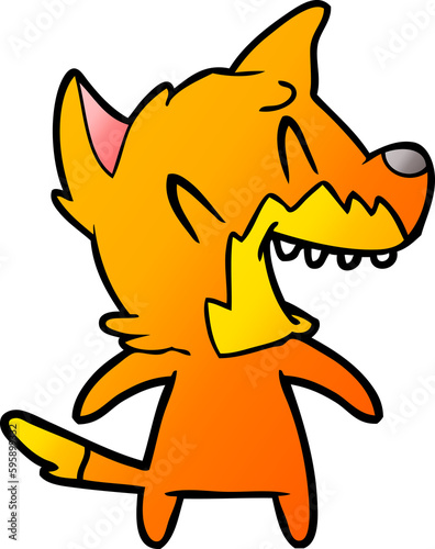 fox cartoon character