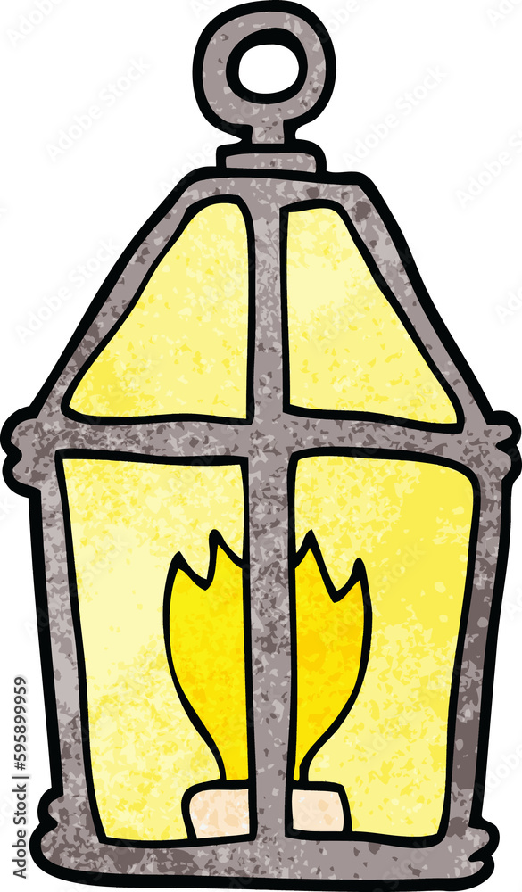 cartoon doodle old lantern cartoon doodle old lantern