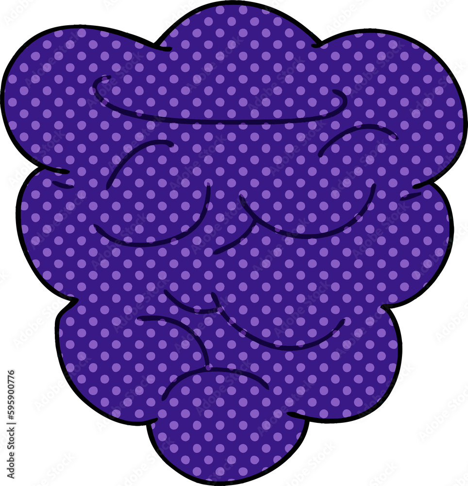 comic book style quirky cartoon berry comic book style quirky cartoon berry
