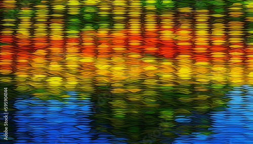 abstract multicolored background paint impressionism