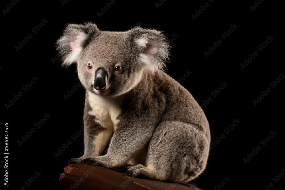Fototapeta premium Studio image of an Australian koala