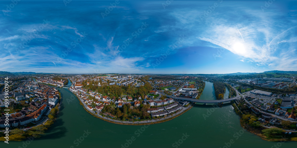 Steyr von oben - 360 Grad Panorama