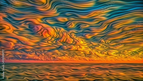 abstract multicolored background paint impressionism