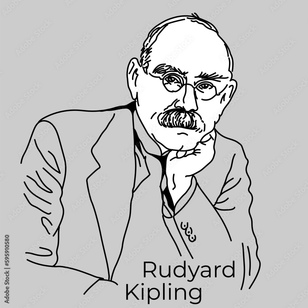 Ταπετσαρία Rudyard Kipling was an English writer, poet, journalist, and traveler