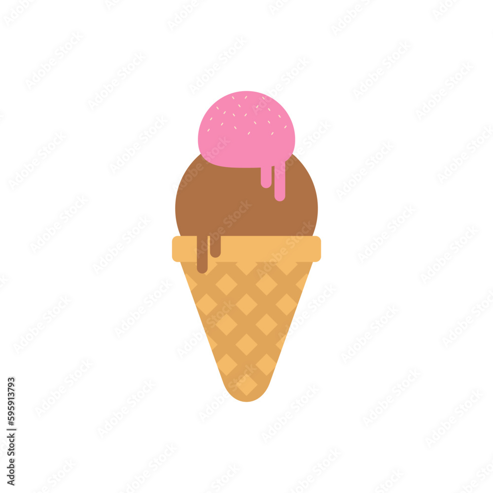 ice cream flat design vector illustration. ice cream popsicle vector illustration ice cream flat design vector illustration. ice cream popsicle vector illustration