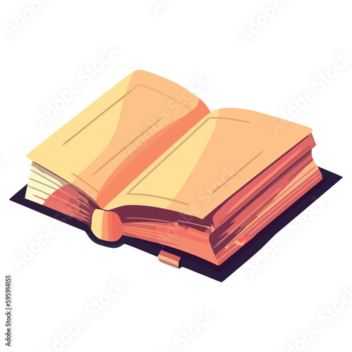 textbooks design illustration