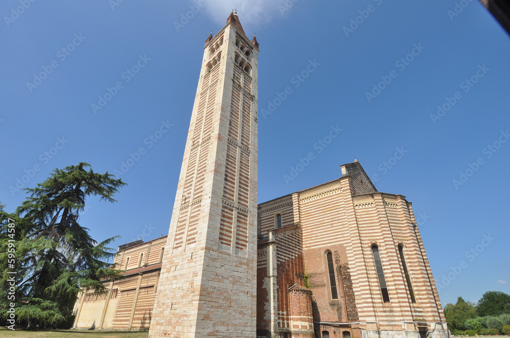 San Zeno basilica in Verona