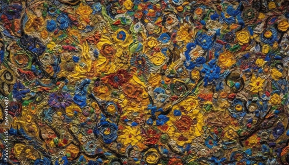 abstract multicolored background paint impressionism abstract multicolored background paint impressionism