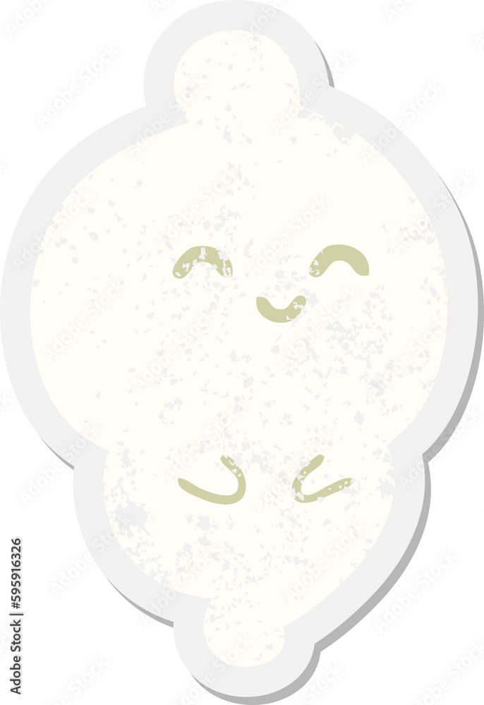 halloween ghost grunge sticker halloween ghost grunge sticker