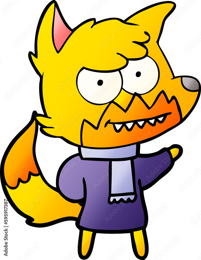 fox cartoon character