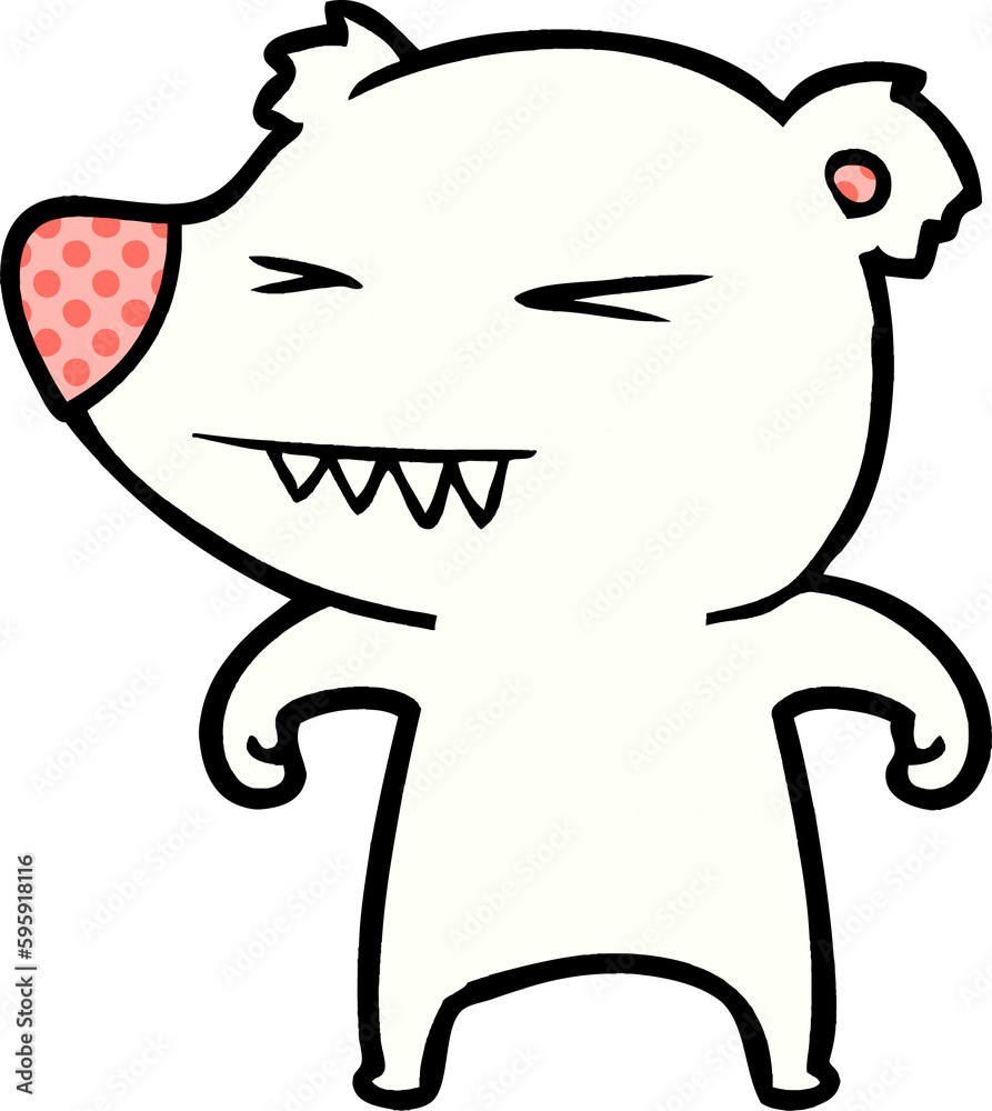 polar bear cartoon polar bear cartoon