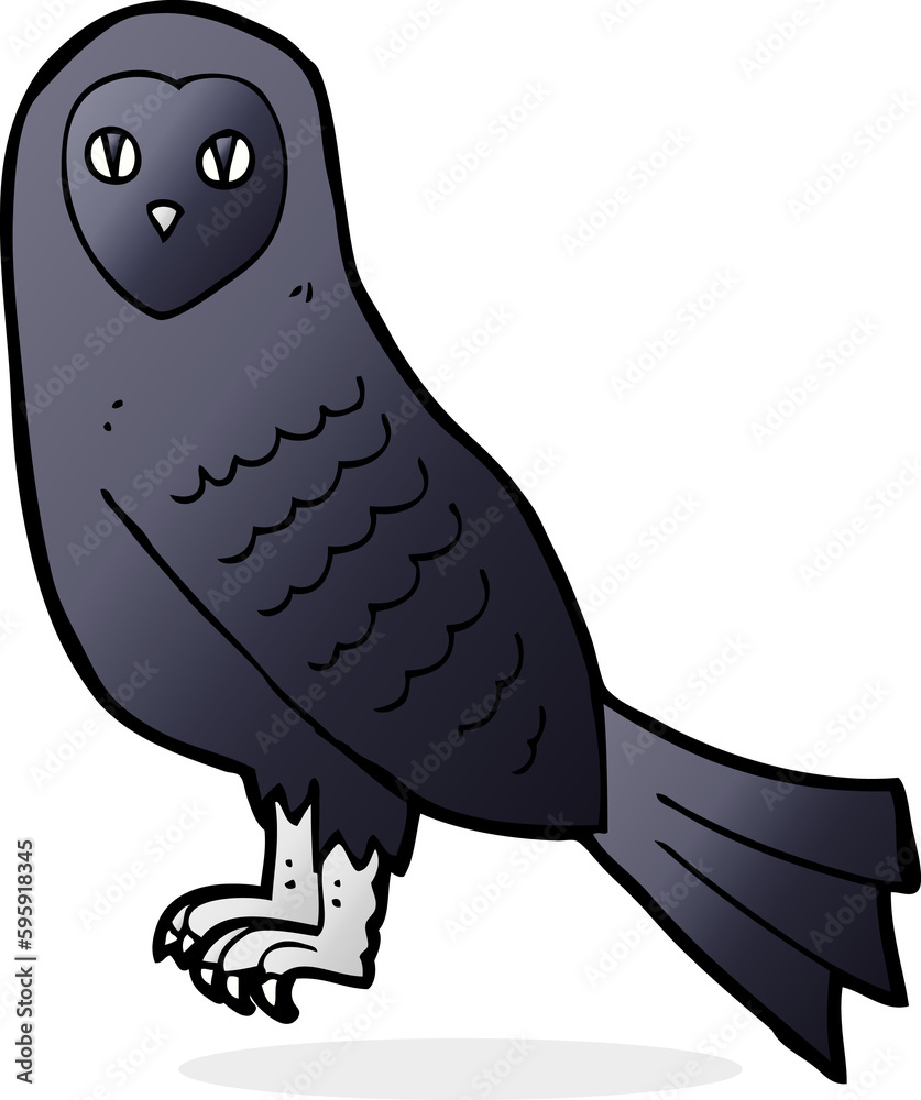 Fototapeta premium cartoon owl