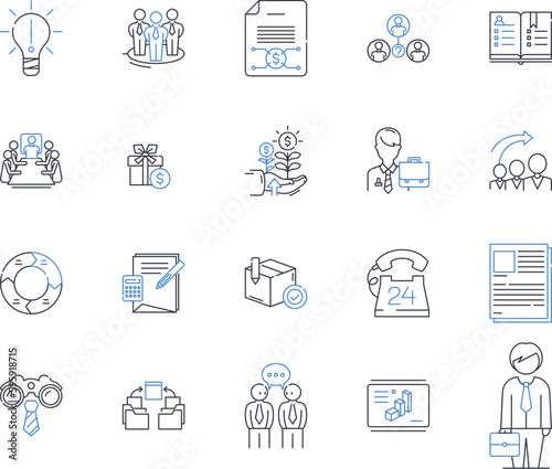 Cryptocurrency trading line icons collection. Bitcoin, Ethereum, Litecoin, Ripple, Trading, Investing, Altcoins vector and linear illustration. Blockchain,Wallets,Exchanges outline signs set