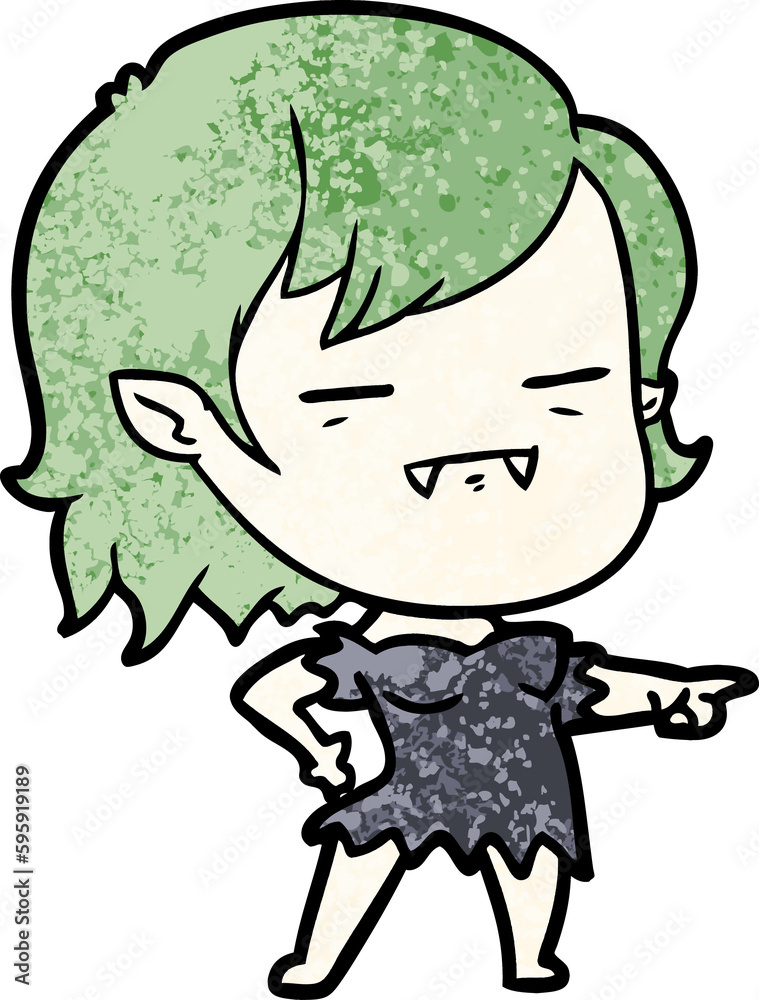 cartoon undead vampire girl cartoon undead vampire girl