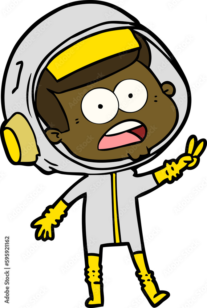 cartoon surprised astronaut cartoon surprised astronaut