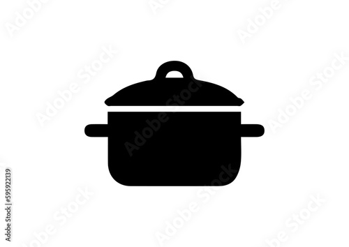 vector pots, pans kitchen utensils drawing