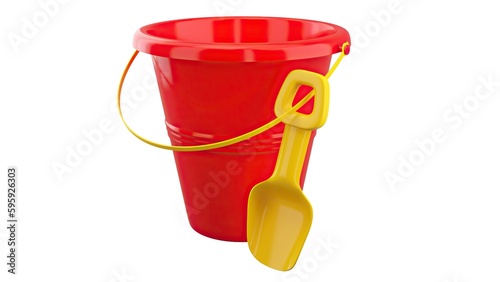 red bucket