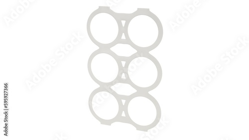 Six pack plastic rings