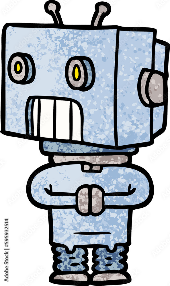 cartoon robot cartoon robot