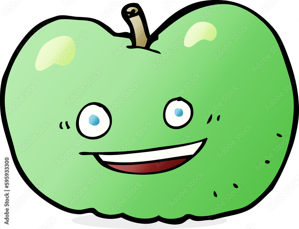 cartoon apple cartoon apple