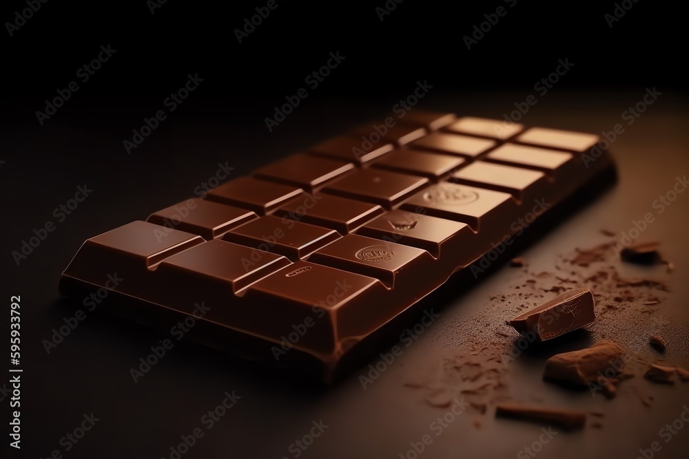Chocolate Bar. Generative AI