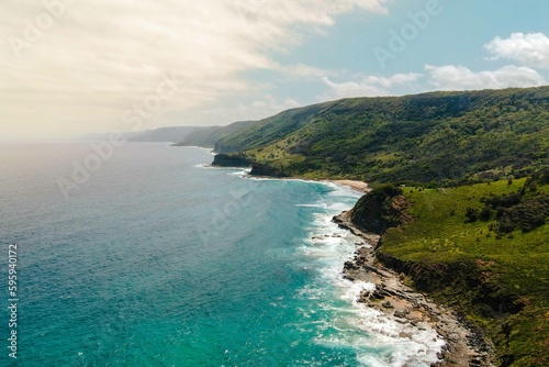 Australia coastline in New South Wales 