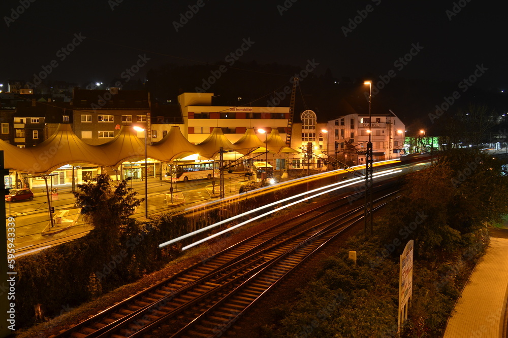 Fototapeta premium Betzdorf Busbahnhof