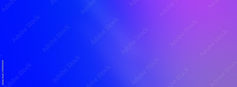 Navy blue and purple gradient background. Various abstract spots. Long banner. Template for your business project and advertising of cosmetic products