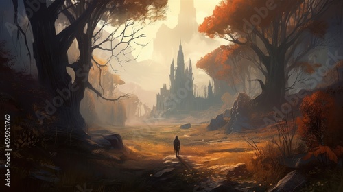 RPG Fantasy Game Art Background © Damian Sobczyk