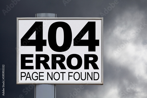404 Error Page not found - Billboard