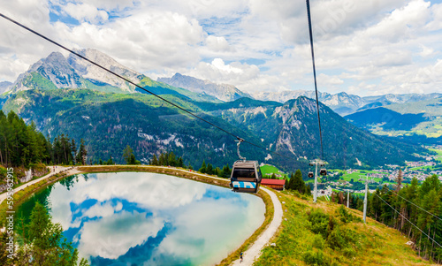 Fotografie Hiking in the alps