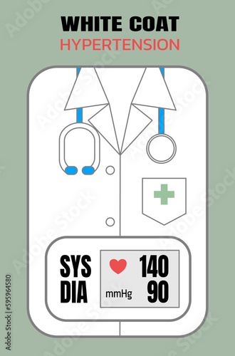 White coat hypertension syndrome ,vector